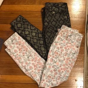 Brand New ! Pair of DL 1961 printed jeans !